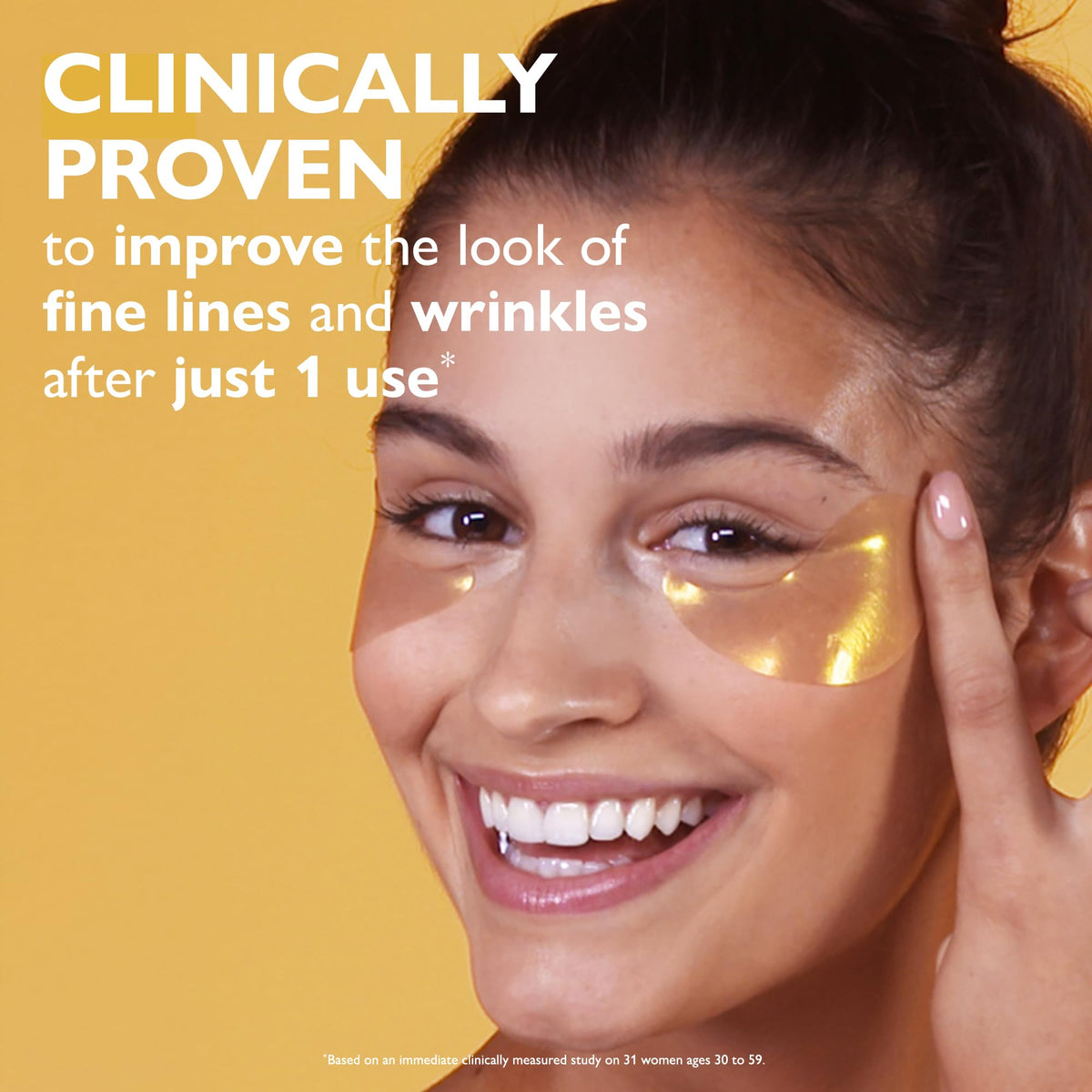 Peter Thomas Roth close-up of gel texture with visible 24K gold flakes offering radiance