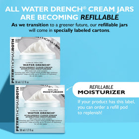 Peter Thomas Roth applying cream on hand demonstrating quick absorption and softness