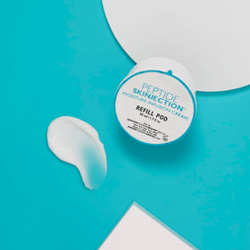 Peter Thomas Roth cream texture close-up highlighting lightweight hydration