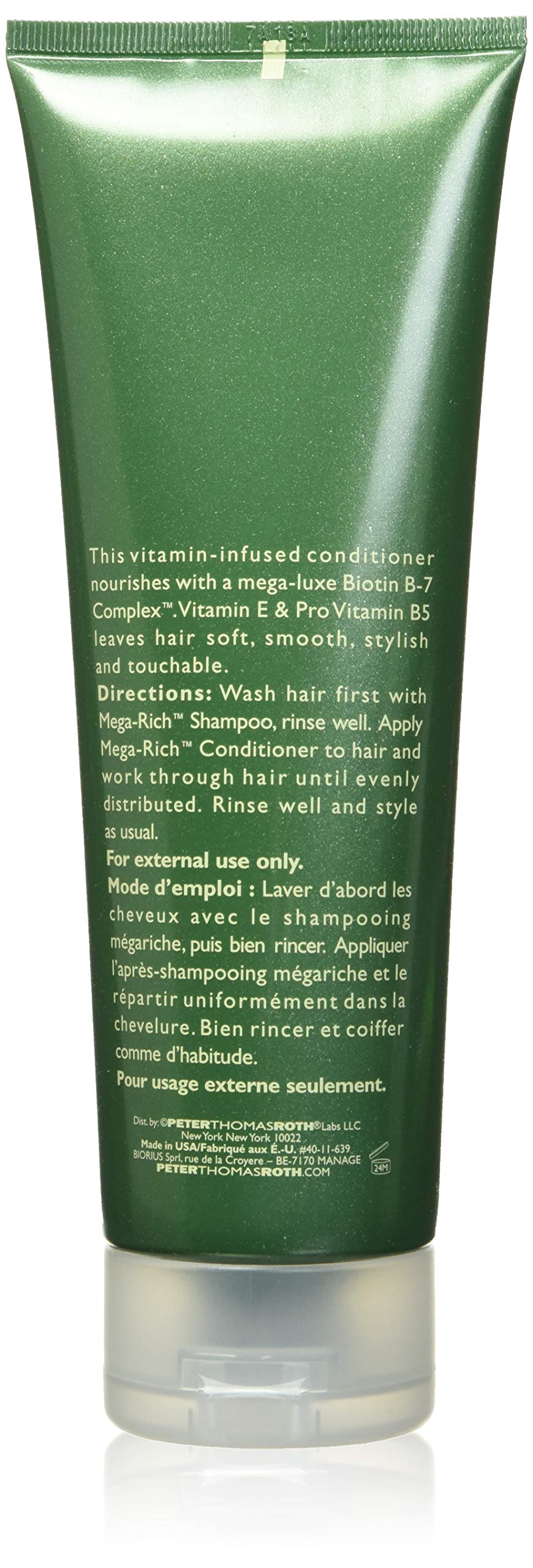 Peter Thomas Roth cream texture close-up highlighting rich conditioning benefits