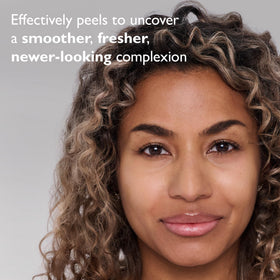 Peter Thomas Roth gel on damp skin illustrating smooth finishing benefit