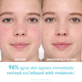 Peter Thomas Roth close-up of ultra-fine mist spray delivering instant coolness
