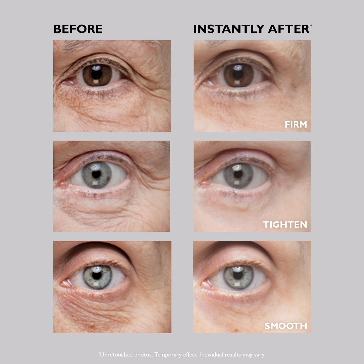 Peter Thomas Roth ingredient label closeup lists key firming agents and glycerin for hydration