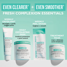 Peter Thomas Roth mask on bathroom shelf in lifestyle setting for routine use