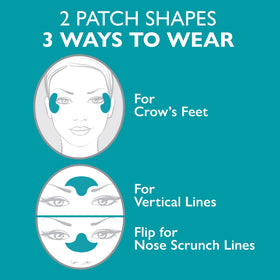 Peter Thomas Roth removing patch to show gentle lift and residue absorption benefit