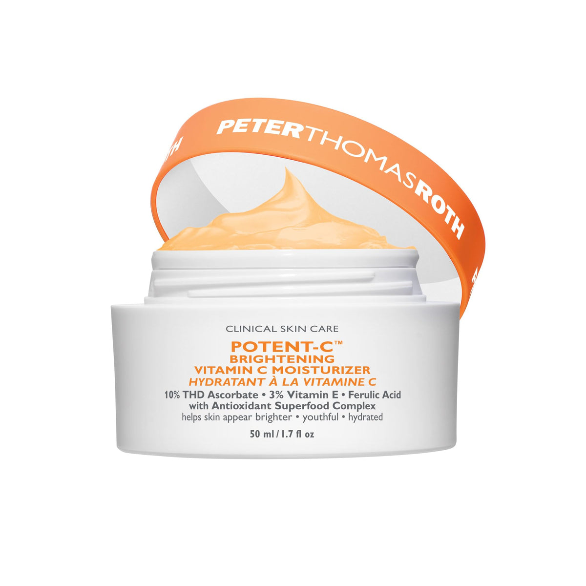 Peter Thomas Roth front packaging showing product and benefits