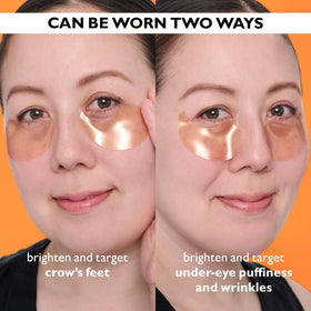 Peter Thomas Roth patch on finger ready for application improves convenience