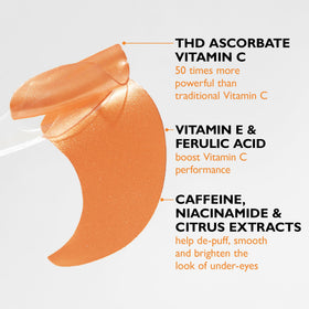 Peter Thomas Roth eye patch applied under-eye visibly firms contour