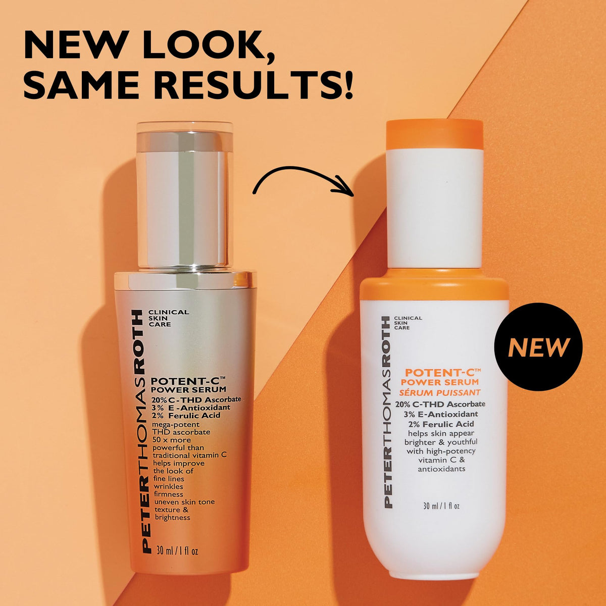 Peter Thomas Roth applying serum to jawline demonstrating smooth absorption