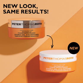 Peter Thomas Roth patch next to coin illustrating compact size and portability