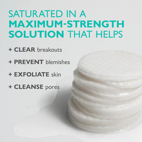 Peter Thomas Roth saturated pad detail highlighting acid solution