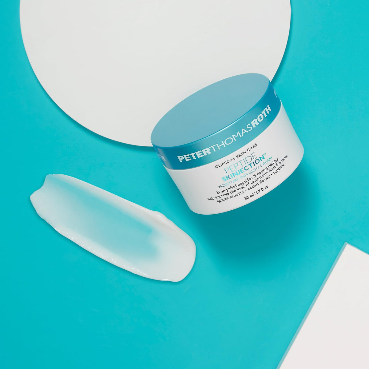 Peter Thomas Roth refill cartridge removed to show sustainable refill benefit