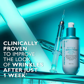 Peter Thomas Roth refill mechanism detail illustrating eco-friendly refill benefit