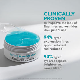 Peter Thomas Roth hydrogel texture close-up highlighting serum-rich, cooling surface