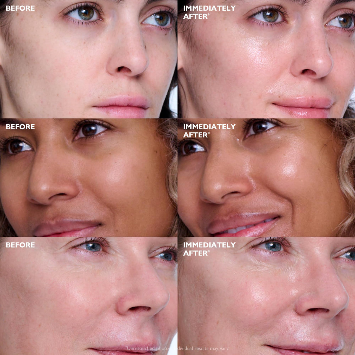 peter thomas roth texture drop illustrating lightweight serum and rapid absorption