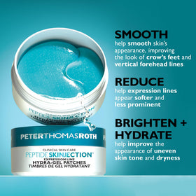 Peter Thomas Roth two-shape patches laid out illustrating precise coverage options