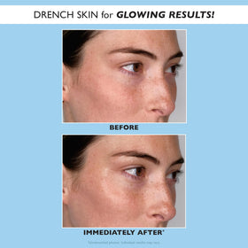 Peter Thomas Roth close-up of serum texture highlighting lightweight hydration