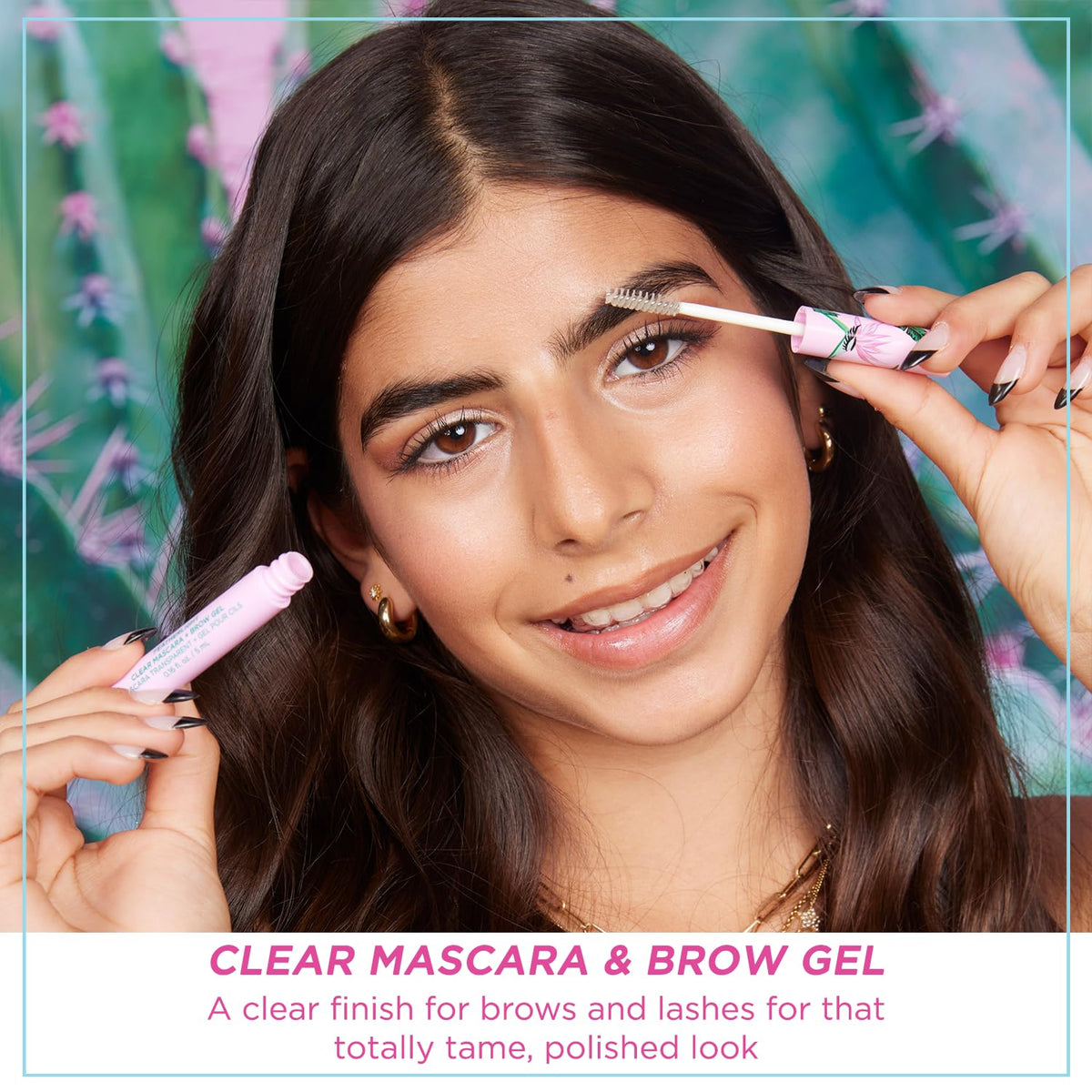Petite 'N Pretty wand close-up highlighting precise brush for gentle application