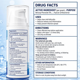Peunitory tube on bathroom shelf lifestyle shot showing everyday routine support