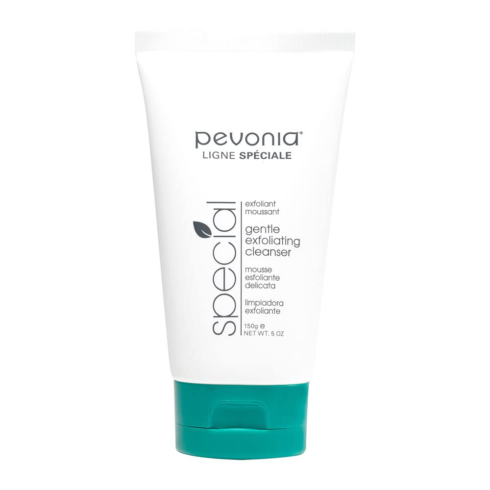 Pevonia front packaging showing cleanser tube and smooth-skin benefit