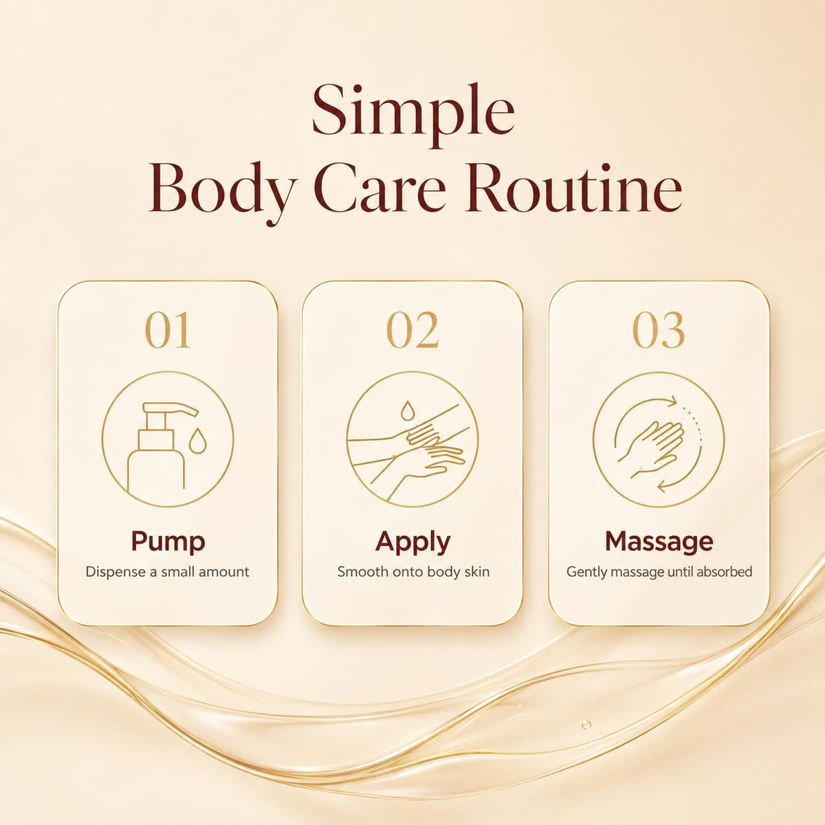 pewatul used during leg massage to improve skin softness