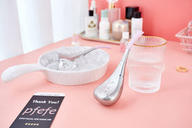 pfefe size comparison in hand showing portable scale for on-the-go routines