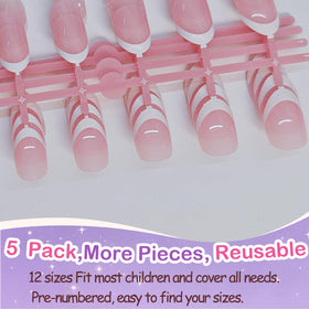 PGELXON DIY decorated nails showing creative customization options