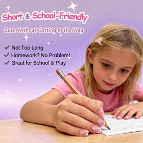 PGELXON mini file with assorted nail sizes shows easy fit and customization