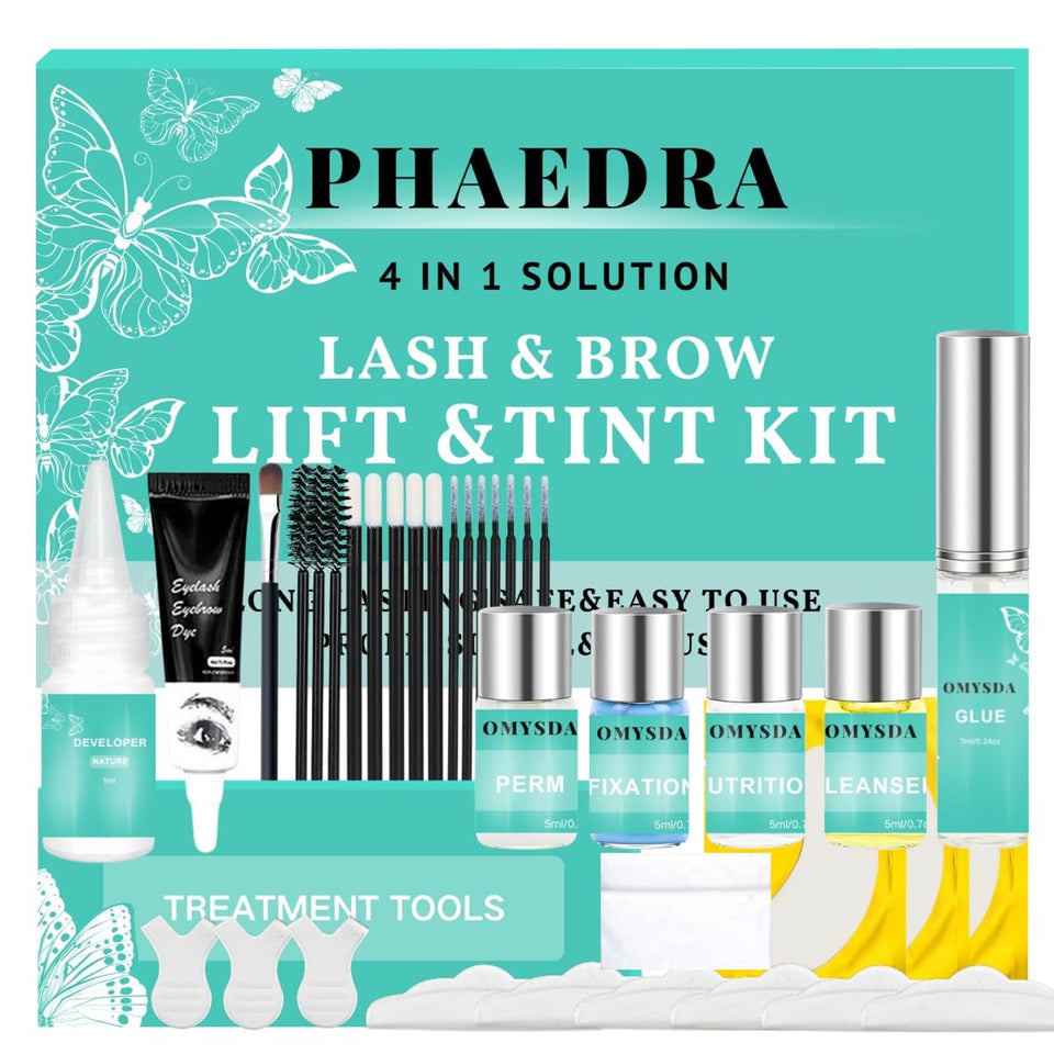 Phaedra front packaging showing kit and branding, clear product benefits