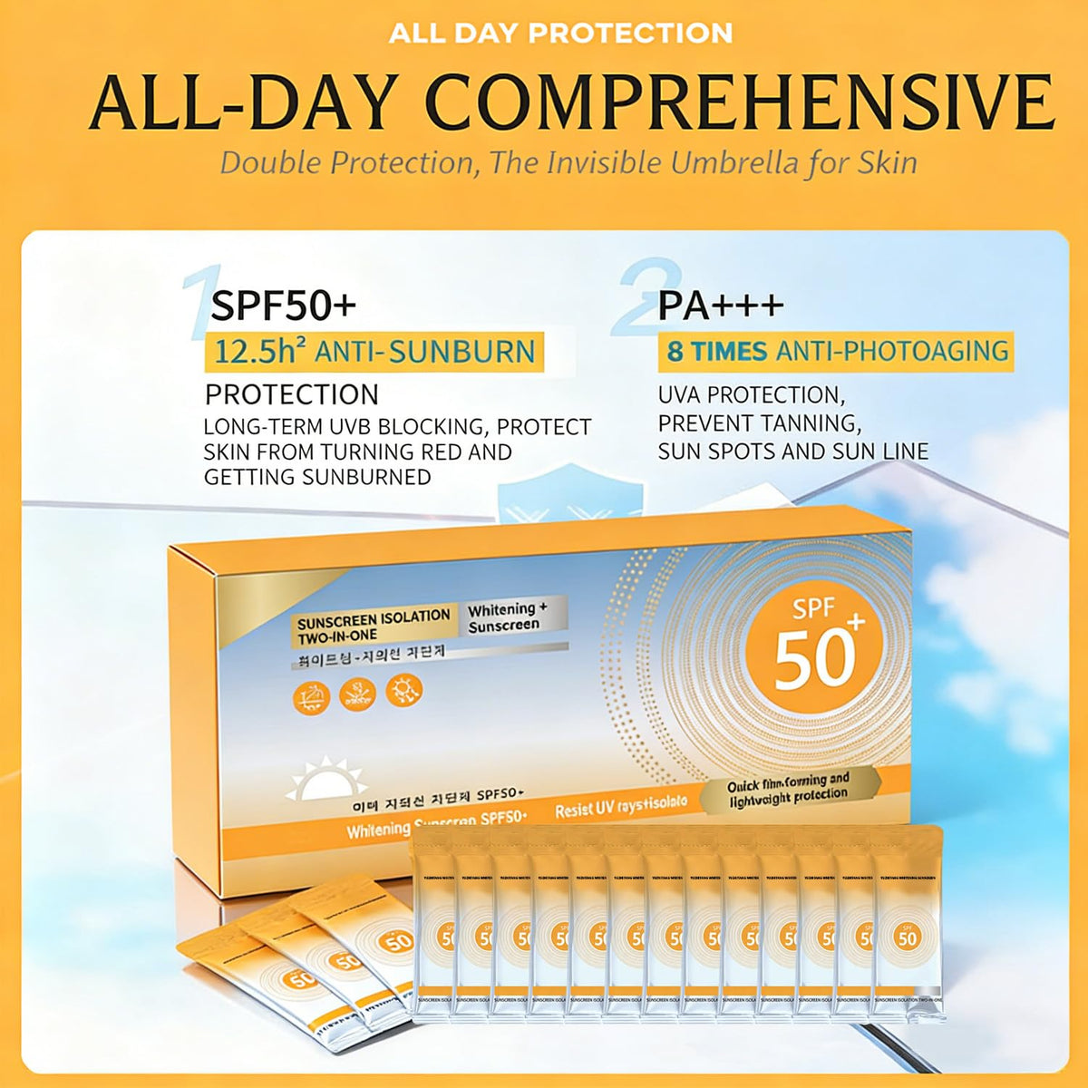 Phanund single packet close-up revealing easy-tear seal and compact size