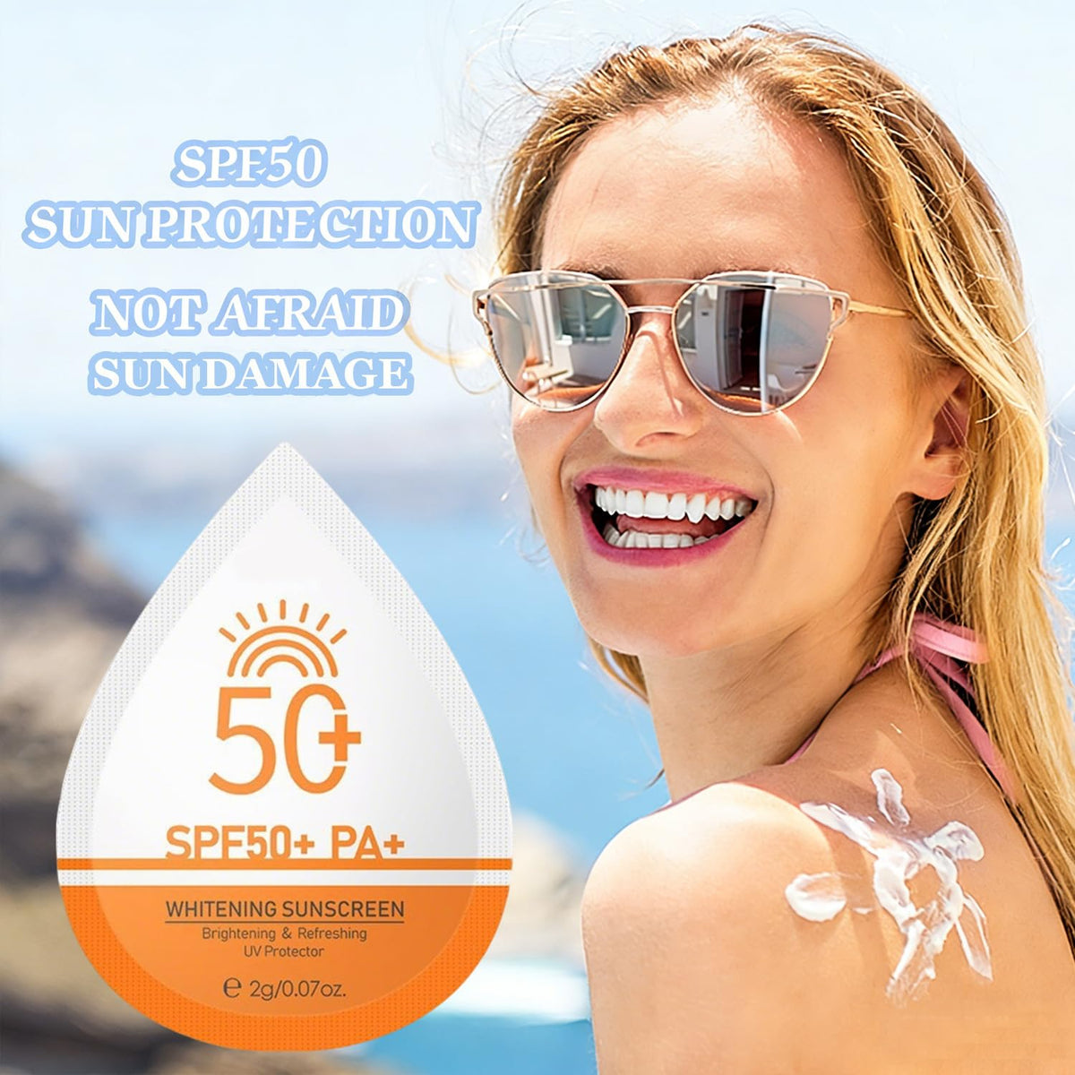 Phanund open packet texture highlighting lightweight absorbent formula