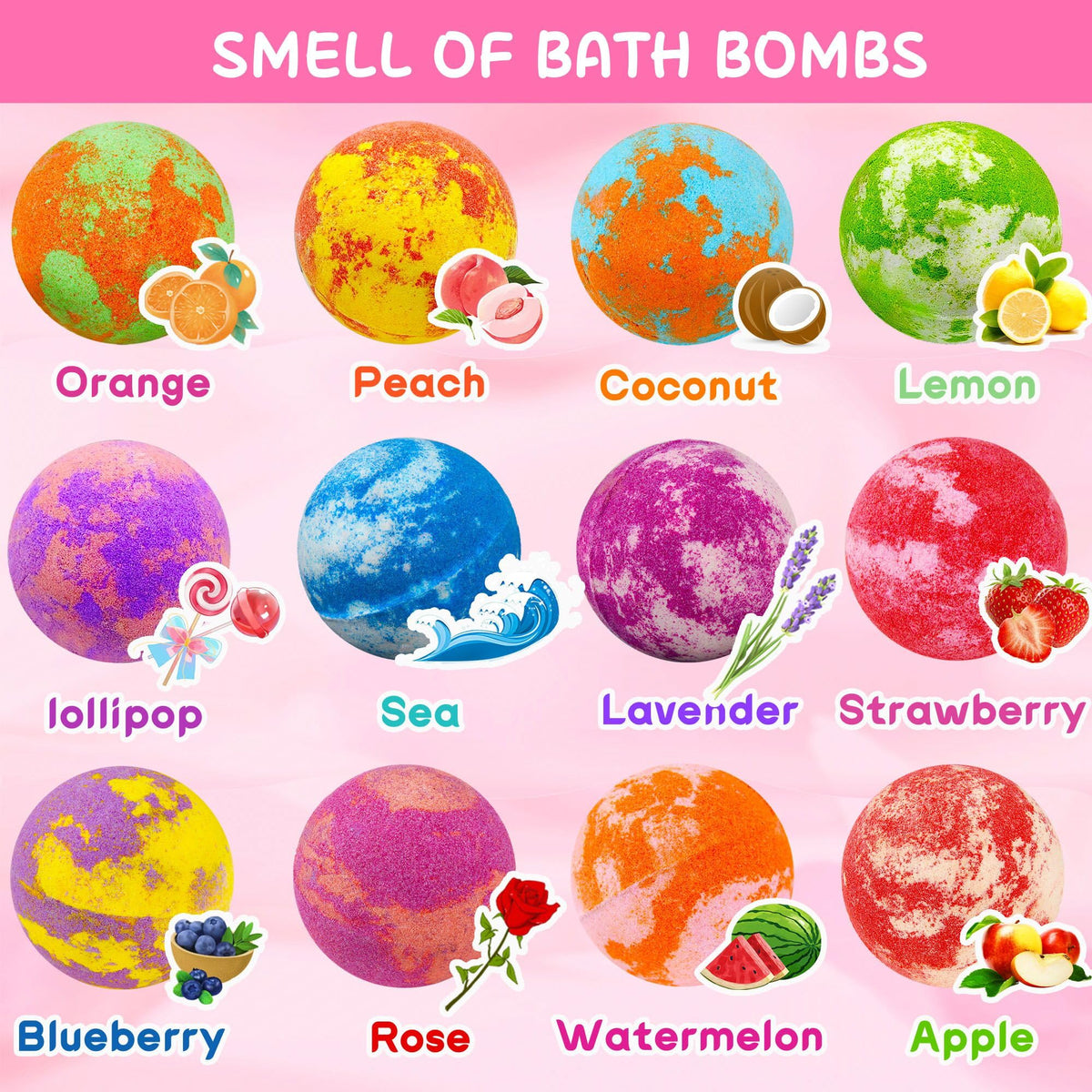 Phaorui bath bomb close-up texture highlighting natural ingredients benefit