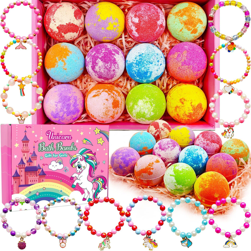 Phaorui unicorn gift box front showing packaging and storage benefit