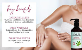 PHARM TO TABLE applying to thighs demonstrating smoothing and hydration benefit
