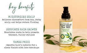 PHARM TO TABLE bottle beside mint and jojoba to highlight natural ingredients and freshness