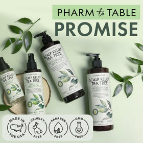 PHARM TO TABLE label detail showing medicated claims and directions