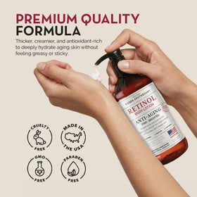 PHARM TO TABLE argan oil droplet highlighting nourishing ingredient benefits