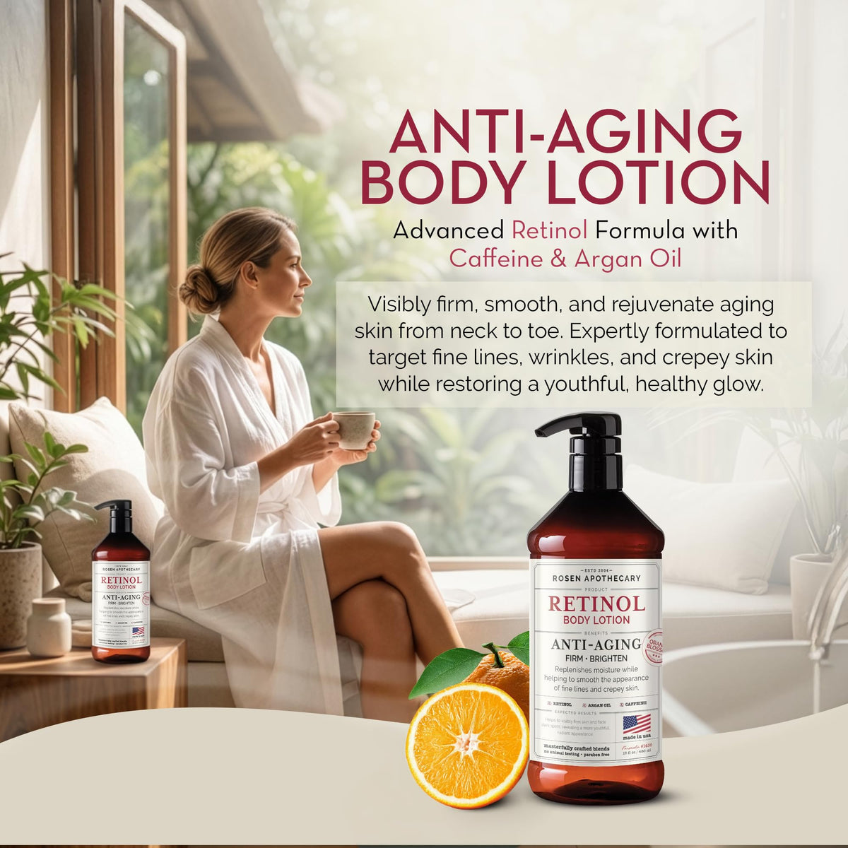 PHARM TO TABLE pump dispenser detail for easy, controlled lotion use