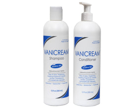PHARMACEUTICAL SPECIALTIES Vanicream front packaging showing both 12 oz bottles for balanced care