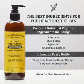 Pharmacopia shea butter scoop highlighting natural emollient for nourishment