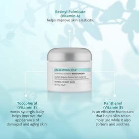 Pharmagel DN-24 Hydracrème open jar texture demonstrating creamy absorbency