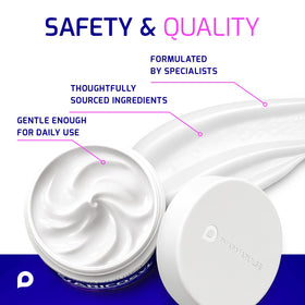 Pharmapulse Varicosyl 4oz jar beside travel bag for portability and on-the-go comfort