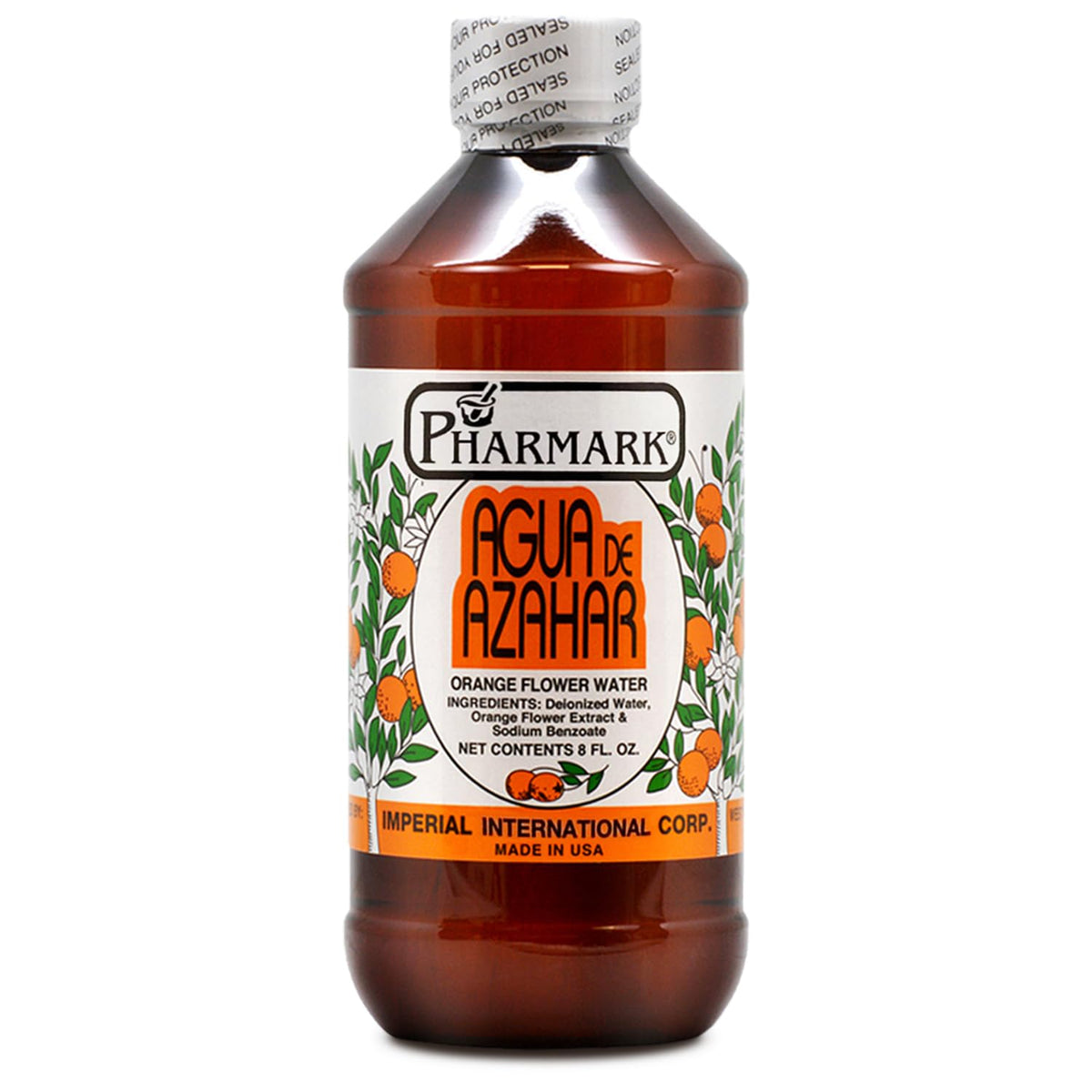 Pharmark bottle front view showing clean label and size, soothing hydration benefit