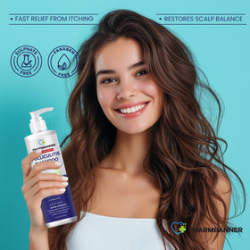 PHARMBANNER conditioner label closeup showing argan oil formulation benefit