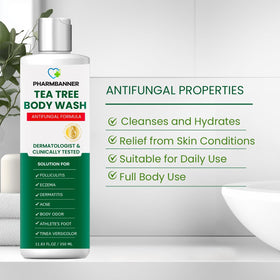 PHARMBANNER label close-up with directions and ingredient details