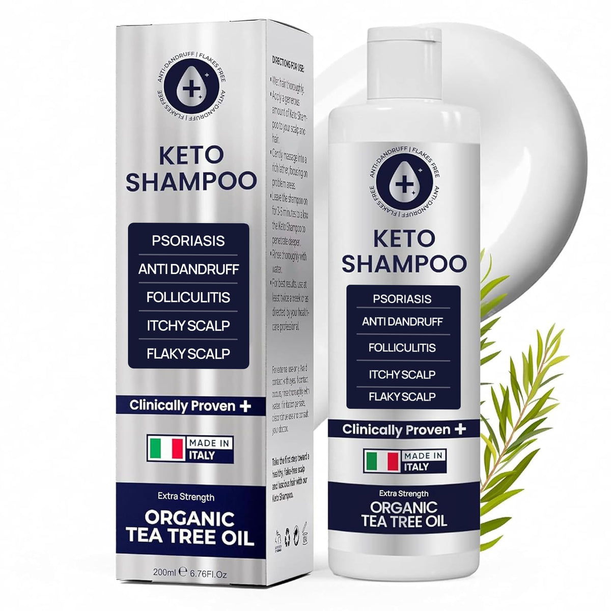 Pharmlitalia front packaging showing twin 200ml bottles and benefits