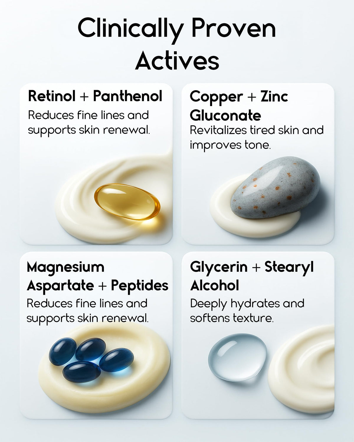Pharmlitalia ingredient label highlights retinol and hyaluronic benefits for skin