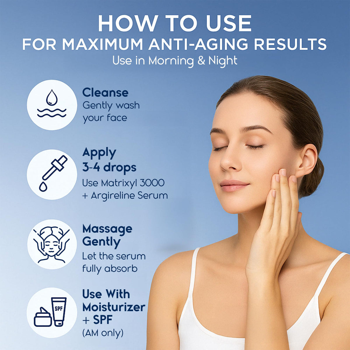 Pharmlitalia serum on bathroom vanity showing daily routine integration