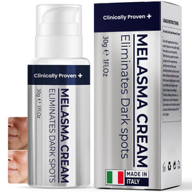 Pharmlitalia tube front view showing packaging and spot treatment benefit