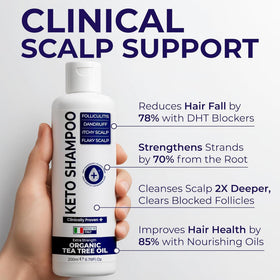 Pharmlitalia shampoo foam texture demonstrating gentle cleansing action